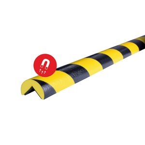 SHG Knuffi® Eckenschutz, Typ A, 1-m-Stück, schwarz / gelb, magnetisch