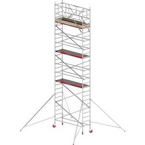 Altrex Fahrgerüst RS TOWER 41 schmal, Holzplattform, Länge 2,45 m, Arbeitshöhe 9,20 m