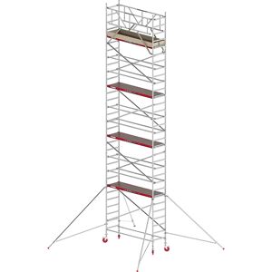 Altrex Fahrgerüst RS TOWER 41 schmal, Holzplattform, Länge 2,45 m, Arbeitshöhe 10,20 m