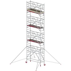 Altrex Fahrgerüst RS TOWER 41 schmal mit Safe-Quick®, Holzplattform, Länge 2,45 m, Arbeitshöhe 9,20 m