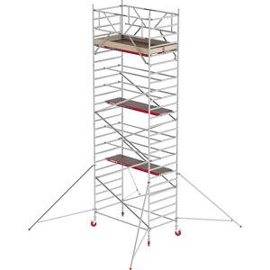 Altrex Fahrgerüst RS TOWER 42 breit, Holzplattform, Länge 2,45 m, Arbeitshöhe 8,20 m