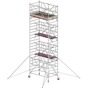 Altrex Fahrgerüst RS TOWER 42 breit mit Safe-Quick®, Holzplattform, Länge 2,45 m, Arbeitshöhe 8,20 m