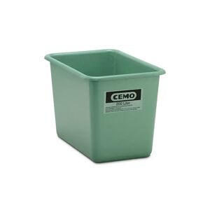 CEMO Großbehälter aus GfK, Inhalt 200 l, LxBxH 873 x 572 x 585 mm, grün