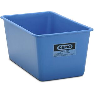 CEMO Großbehälter aus GfK, Inhalt 300 l, LxBxH 1170 x 690 x 520 mm, blau