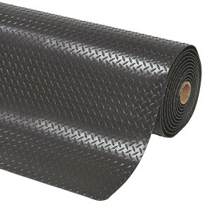 NOTRAX Anti-Ermüdungsmatte Cushion Trax®, pro lfd. m, PVC, schwarz, Breite 1520 mm