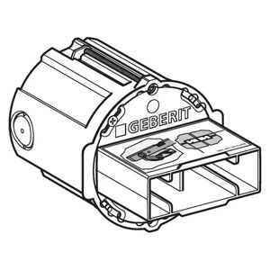 Geberit Ersatz-Installations-Set für Taster Fernbetätigung