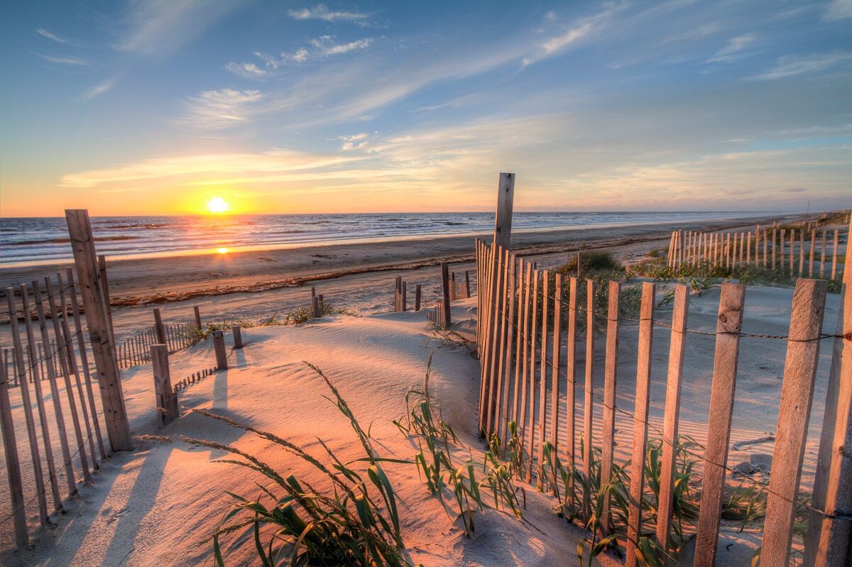 Papermoon Fototapete »Outer Banks Dunes«, Vliestapete, hochwertiger Digitaldruck bunt