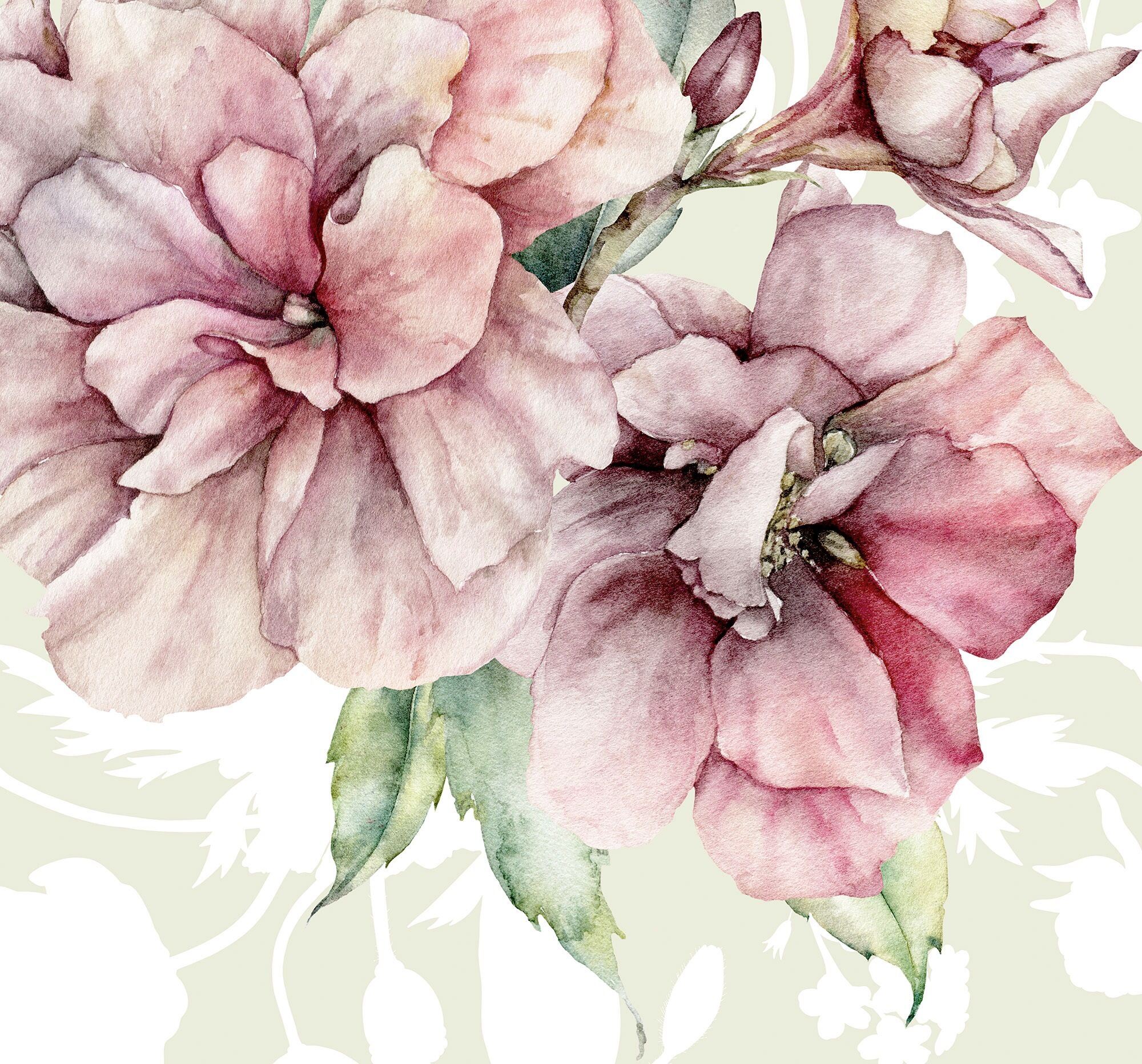 Komar Fototapete »Vliestapete La Flor«, bedruckt-geblümt-floral-realistisch,... bunt