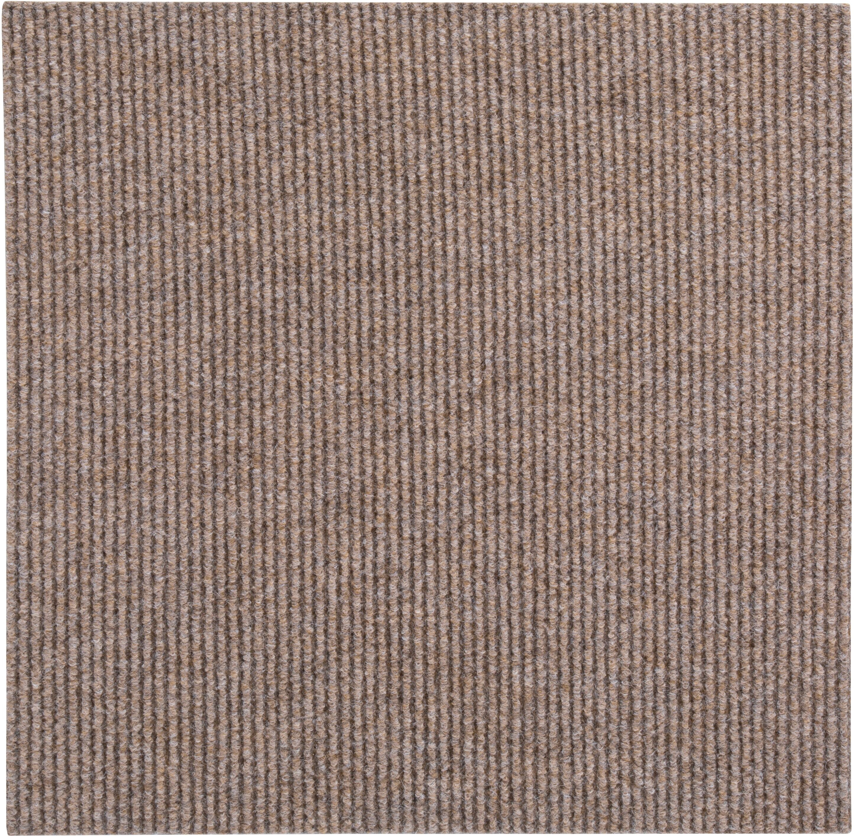 Andiamo Teppichfliese »Rippe«, rechteckig, 4 mm Höhe, 4 Stück (1 m²),... beige Größe