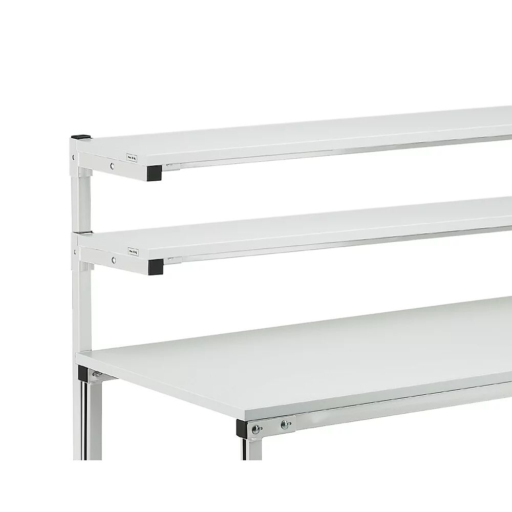 Treston Etagenbord passend für Arbeitstische mit Etagenbord für Tischbreite 1500 mm