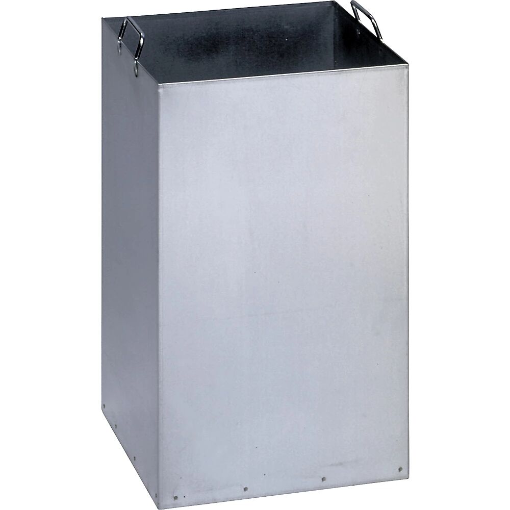 VAR Innenbehälter für Wertstoff-Trenn- und Sammelbehälter aus verzinktem Stahlblech für Inhalt 60 l