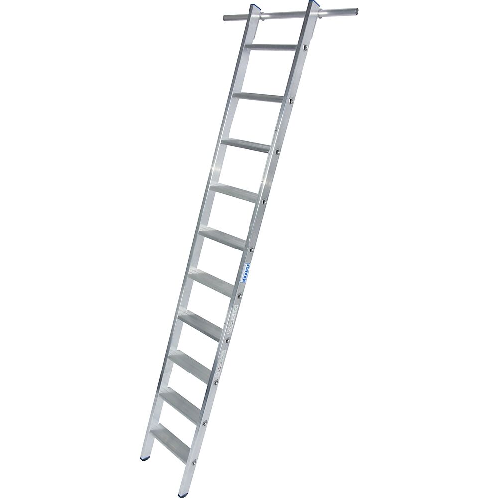 KRAUSE Stufen-Regalleiter einhängbar, 1 Paar Einhängehaken 10 Stufen