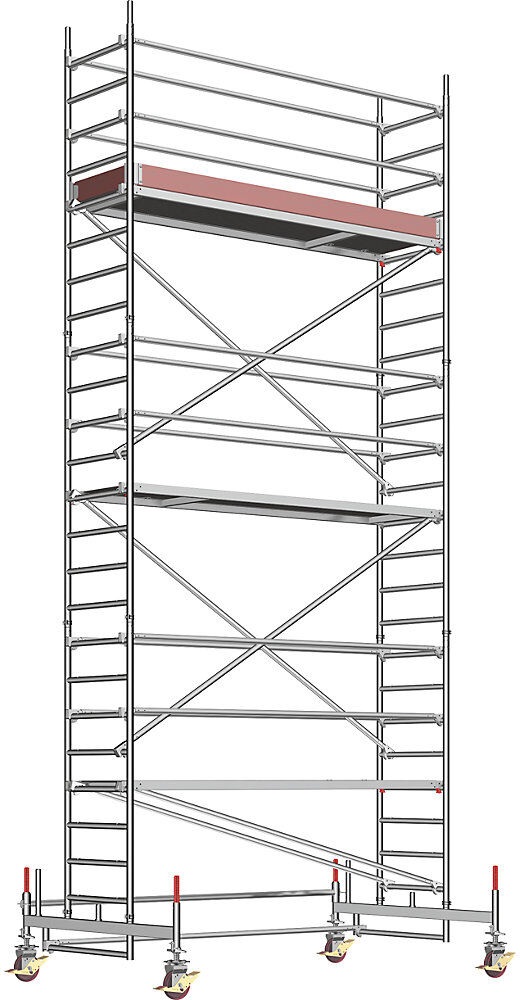 Layher Universal-Fahrgerüst Standard-Ausführung Gerüsthöhe 6,58 m