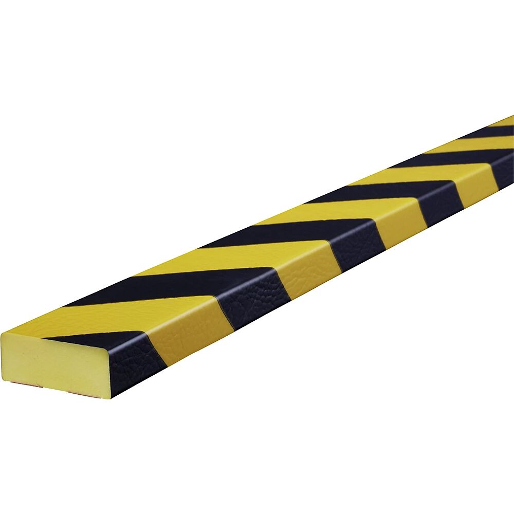 SHG Knuffi® Flächenschutz Typ D, 1-m-Stück schwarz / gelb