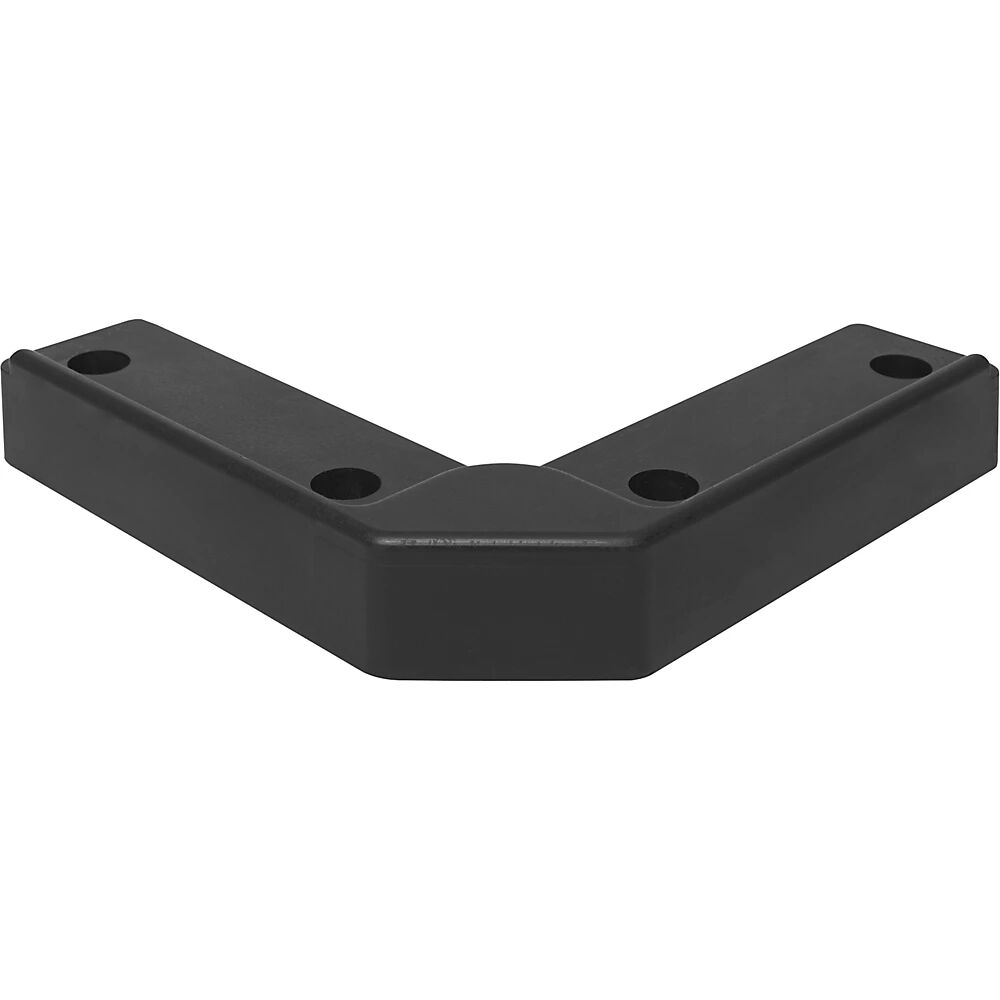 PU-Dämpfungselement LxBxH 210 x 210 x 40 mm für Anfahrschutzwinkel