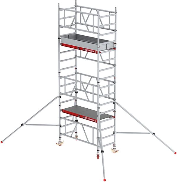 Altrex Schnellbau-Fahrgerüst MiTOWER Plus Fiber-Deck®-Plattform Arbeitshöhe 5 m