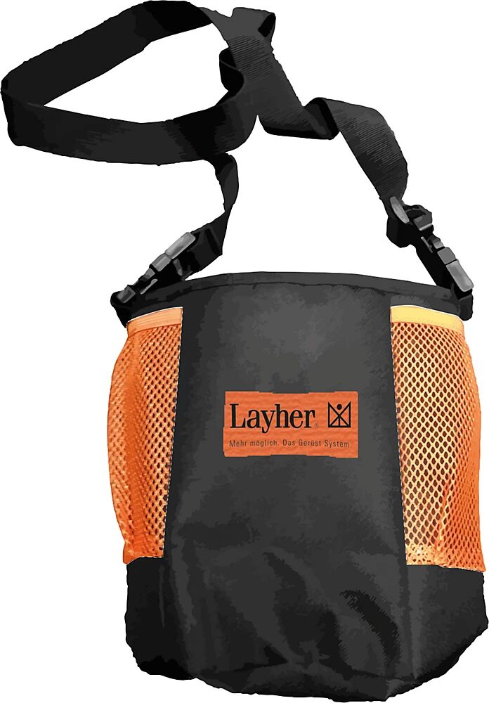 Layher Montagetasche für SoloTower schwarz / orange