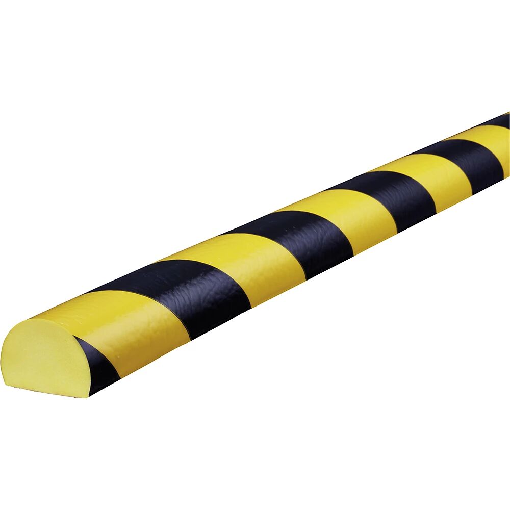 SHG Knuffi® Flächenschutz Typ C, 1 Rolle à 5 m schwarz / gelb