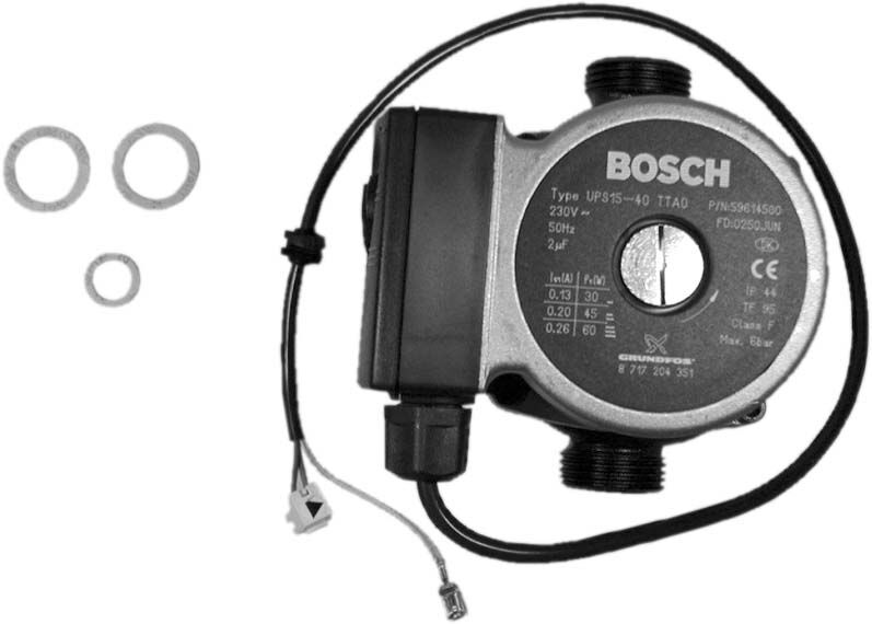 Bosch Ersatzteil TTNR: 87172043510 87172043510 Pumpe UPS 15-40 130mm G1 230V 50Hz