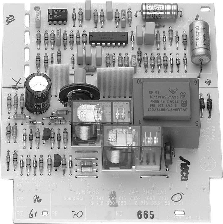 Bosch Ersatzteil TTNR: 87483000300 87483000300 Leiterplatte