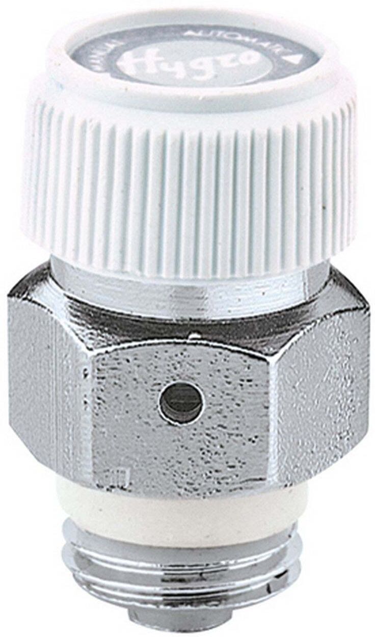 Caleffi Heizkörper Entlüftungsventil 508041 verchromt, 1/2" Aussengewinde, hygroskopisch