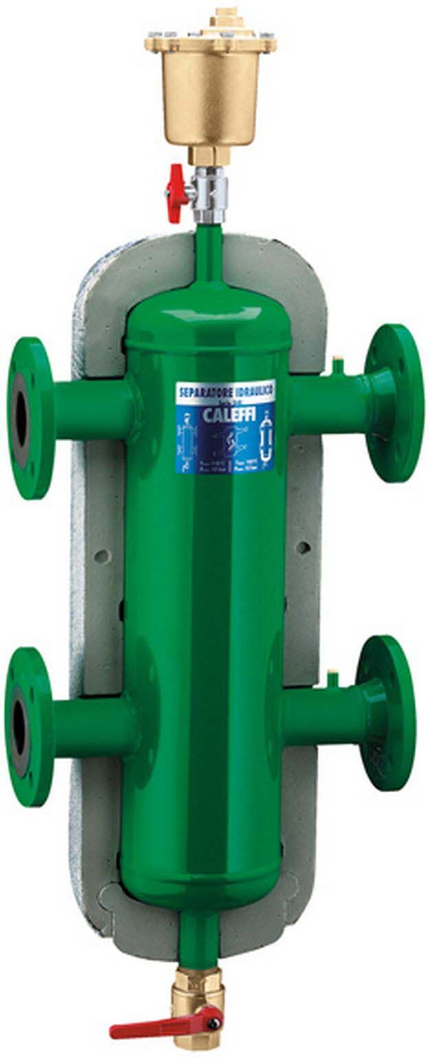 Caleffi Weiche 548082 DN 80, hydraulisch, mit Flanschanschluss und Isolierung