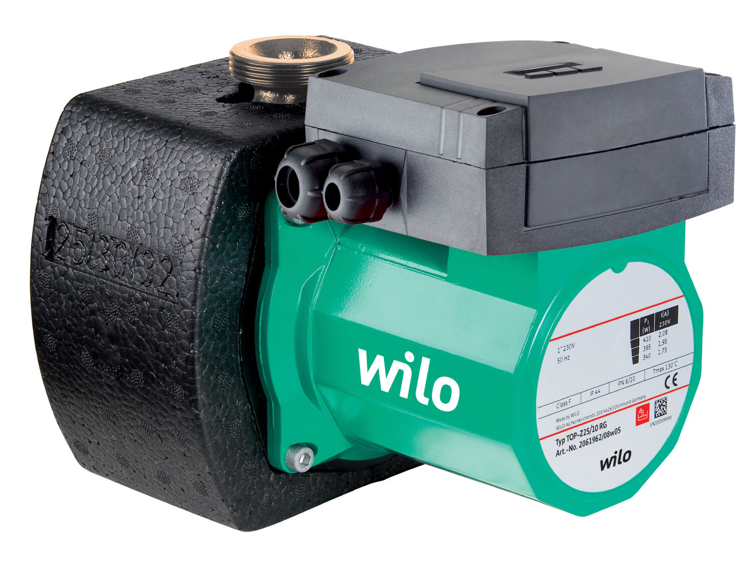 Wilo Top-z Standard-Trinkwasserpumpe 2175509 25/10, PN 10, 400/230 V, Rotguss-Gehäuse