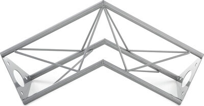 Decotruss Ecke 2-Weg 120° SAC silber