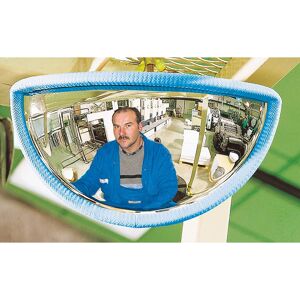 Vialux Vorderer Rückspiegel mit Rand für Gabelstapler, 288 x 68 x 151 mm
