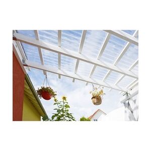 Gutta Polycarbonat-Wellplatte Sinus 76/18 450 x 90 cm 1,4 mm klar