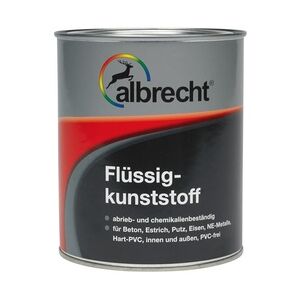 Albrecht Flüssigkunststoff 2,5 L RAL 7032 kieselgrau