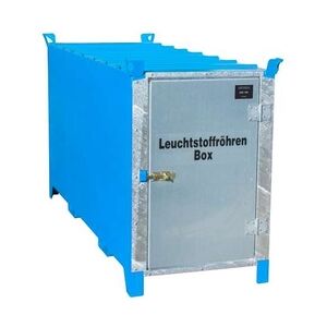 Leuchtstoffröhren-Box SL 200, lackiert, Lichtblau