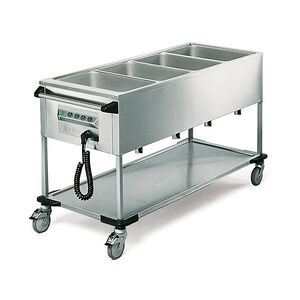 Gastro Rieber Bain-Marie-Wagen 4x GN1/1