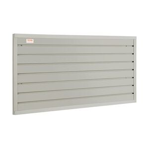 VEVOR 2er-Set Wandpanel Werkzeugwand 129,1x 69,1cm Wandpaneel WPC Werkzeughalter Organizer, Lamellenwand Slatwall Stecktafel Pegboard Wandhalterung Ideal für Werkstatt Lager Keller Werkbank Garage