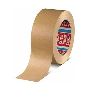 6x TESA Papierklebeband tesapack 4713 mit Naturkautschukkleber  50mm x  50m braun