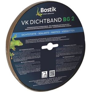 Dichtband bg 2 Kompriband 15 x 6-30 5-9mm 5m Rolle 15x30mm grau - Bostik