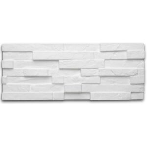 Decosa Creativstein Sierra, 20 x 50 cm - 08 Pack (= 4 qm) - white