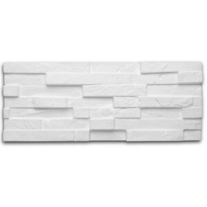 Decosa Creativstein Sierra, 20 x 50 cm - 14 Pack (= 7 qm) - white