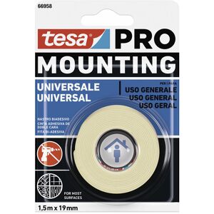 E3/47267 Doppel Cara Maunting Pro Universal. 1,5 m x 19mm 66958 Tesa