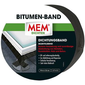 MEM Bitumen-Band 10 m x 7,5 cm schwarz