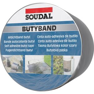 Butyband 10 m Aluminium 22,5 cm - Soudal