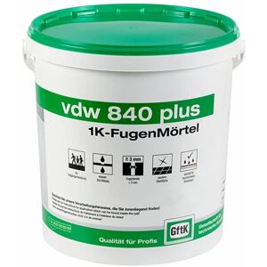 Gftk - vdw 840 Plus 1K Fugenmörtel, steingrau, 12,5 Kg