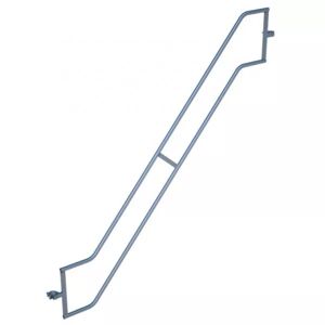 Scafom-rux Doppelhandlauf für Alu-Treppe Rux Super 0,65 m   Schlüsselweite 22