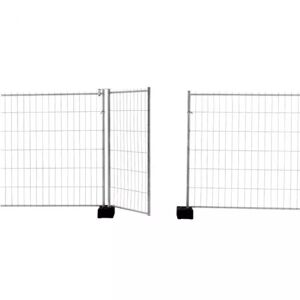 Schake Komplettes Tor für Bauzaun 1x 2m