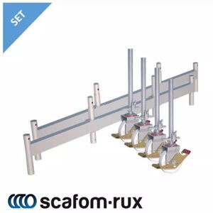 Scafom-rux Universal-Fahrgerüst-Set für Fassaden- und Modulgerüste