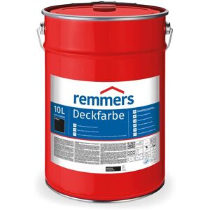 Remmers Deckfarbe, schwarz, 10 l