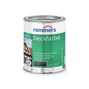 Remmers Deckfarbe, anthrazitgrau (RAL 7016)**, 0.75 l