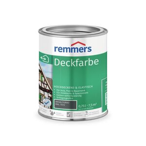 Remmers Deckfarbe, basaltgrau (RAL 7012), 0.75 l
