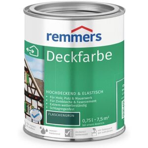 Remmers Deckfarbe, flaschengrün, 0.75 l