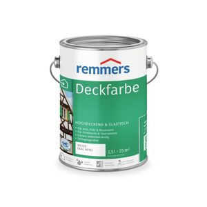 Remmers Deckfarbe, weiß (RAL 9016)**, 2.5 l